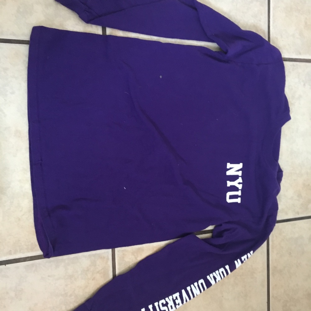 New York University Long Sleeve Top